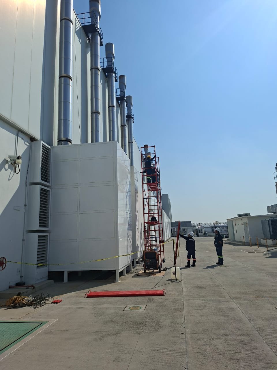 Mantenimiento en altura exterior